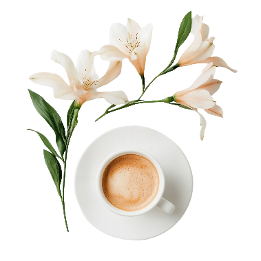 Интерьер кофейни Rakhat Coffee и цветочного магазина в Астане